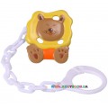Цепочка для пустышки Лев Babyono Бо1222